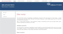 Desktop Screenshot of 365analytics.com